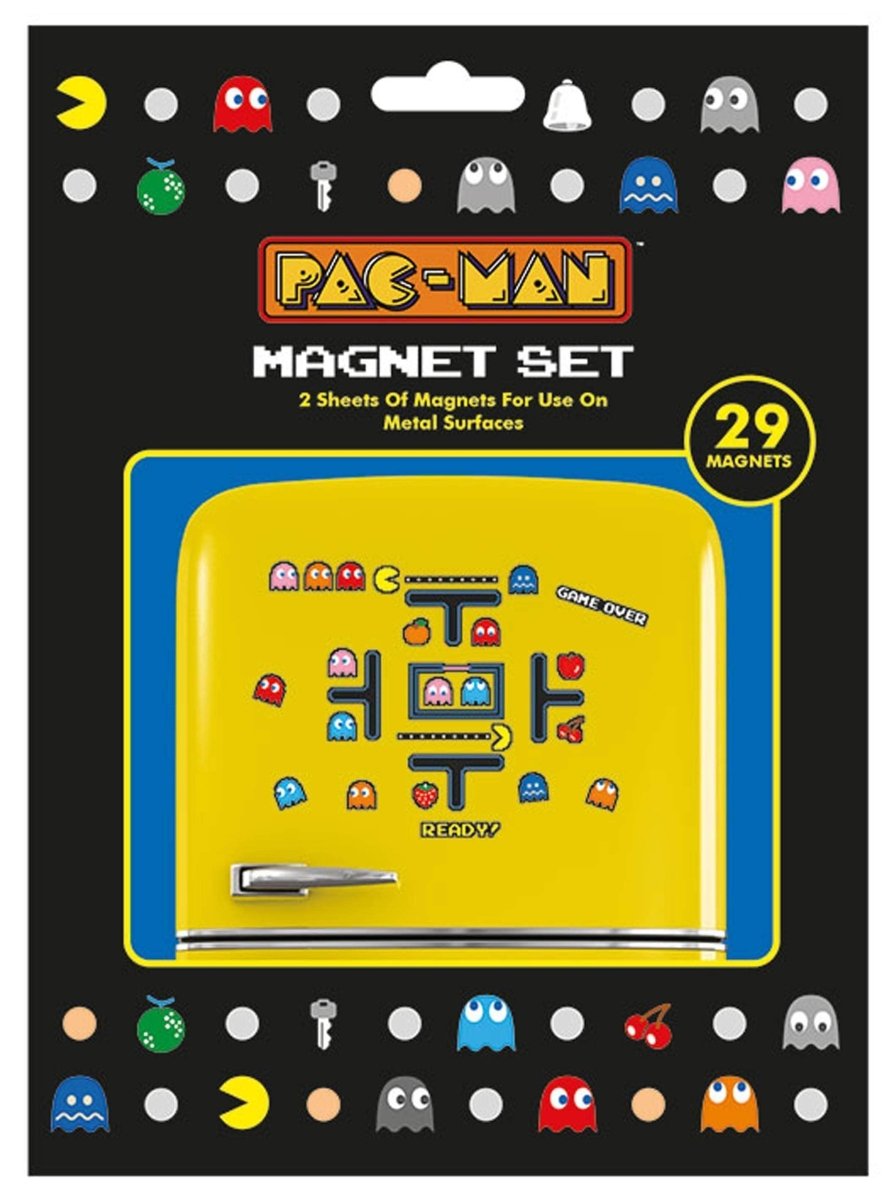 Pac-Man Kjøleskapmagneter - Supernerds