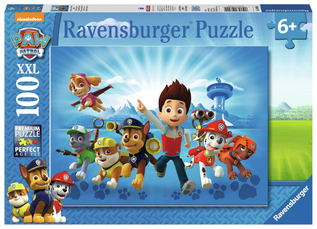 Paw Patrol Puslespill XXL 100 brikker - Supernerds