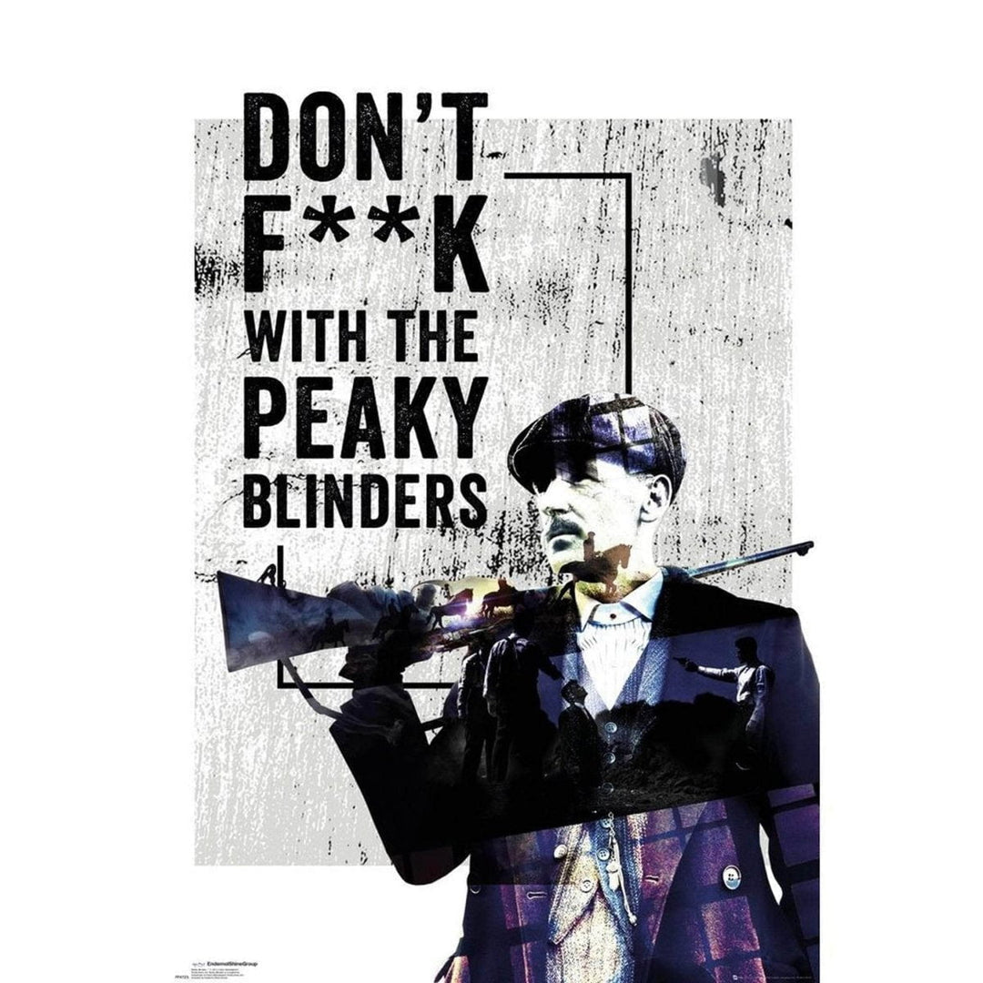 Peaky Blinders Plakat Don't F**K - Supernerds