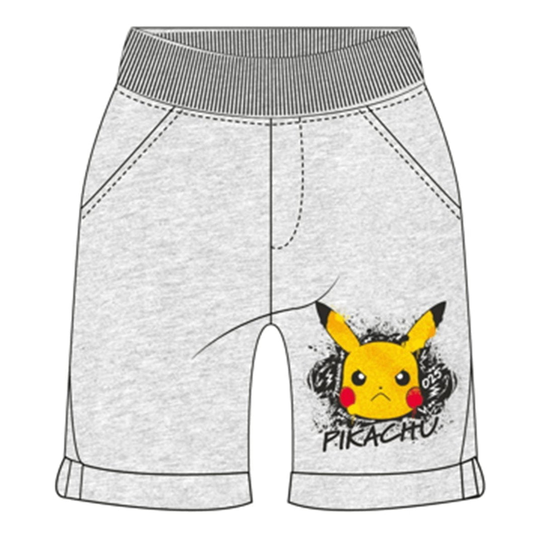 Pokemon Bermuda Shorts Angry Pikachu - Supernerds