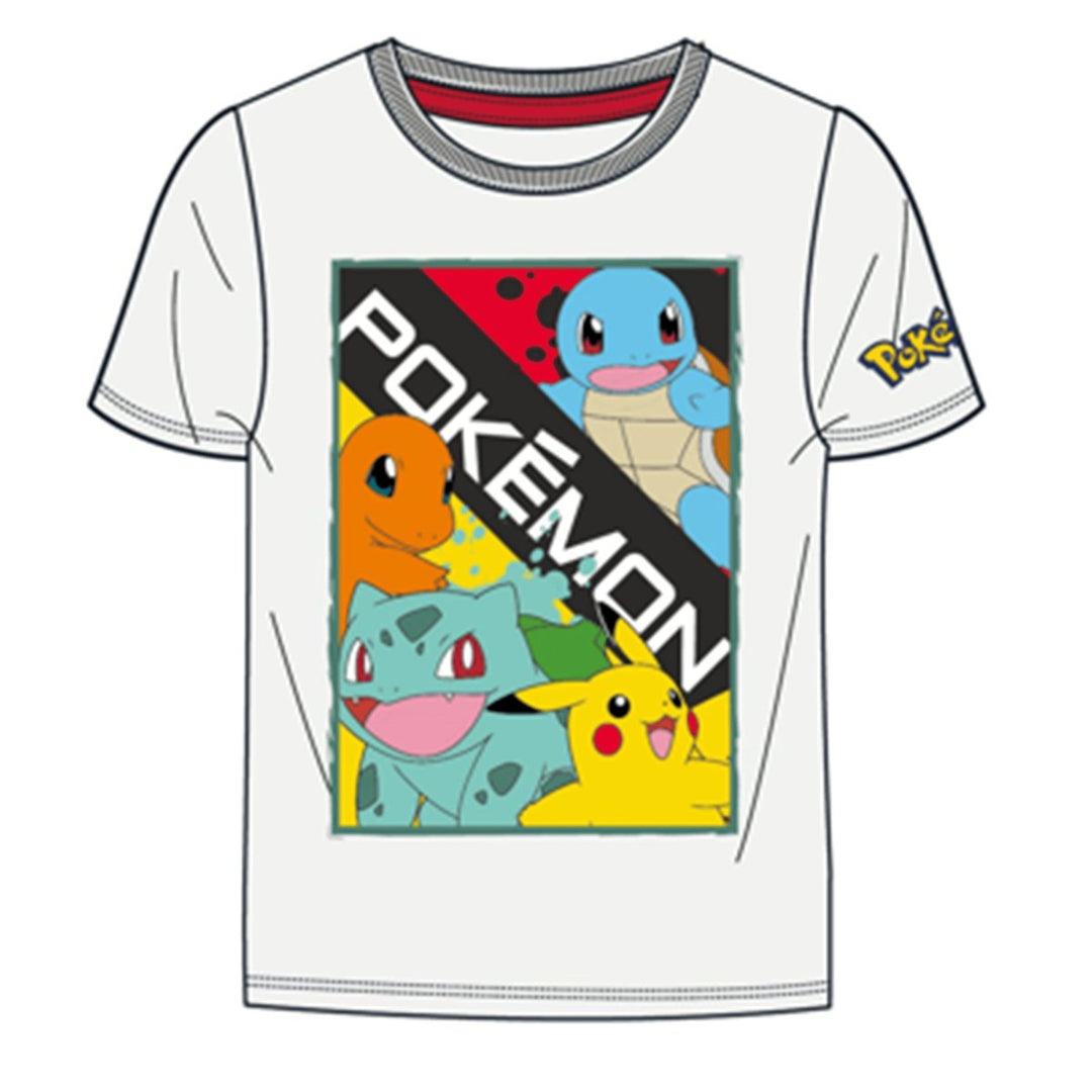 Pokemon T-skjorte Shiny Starters - Supernerds