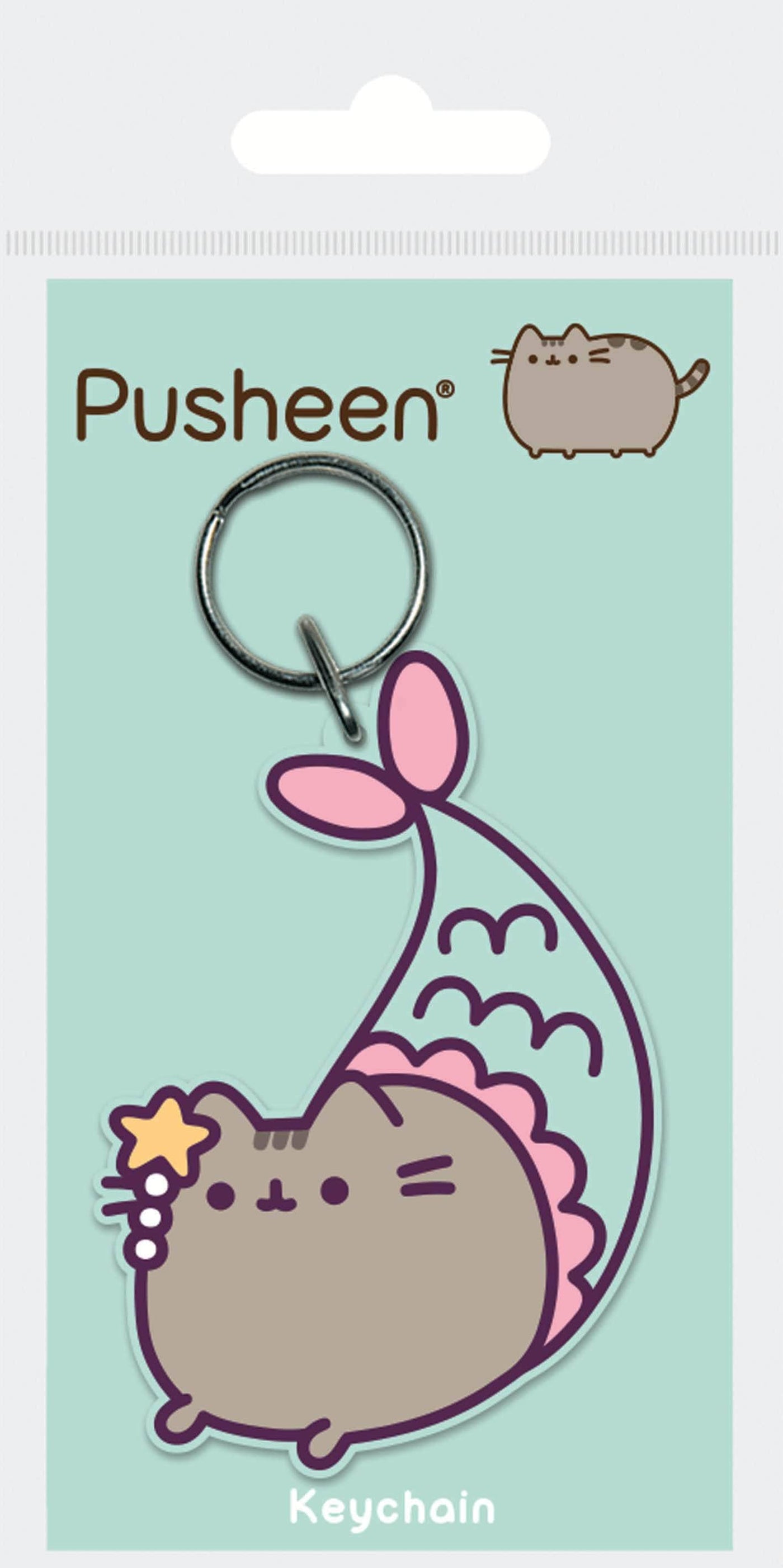 Pusheen Nøkkelring Purrmaid Keychains