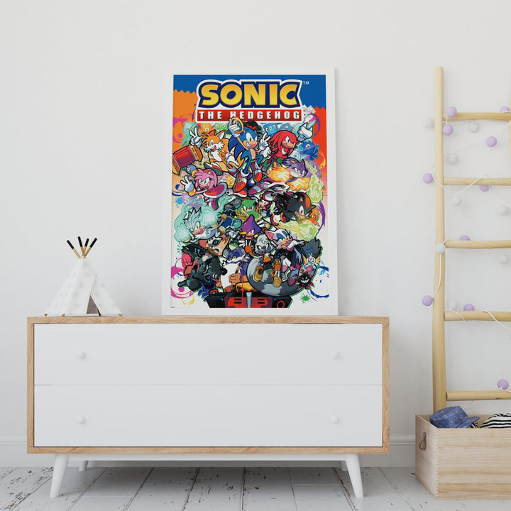 Sonic Plakat Comic Characters - Supernerds