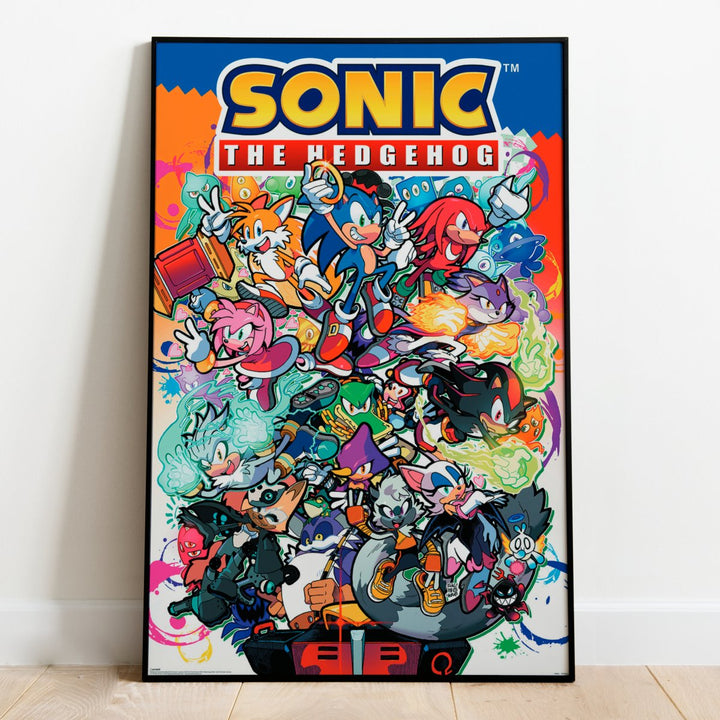 Sonic Plakat Comic Characters - Supernerds