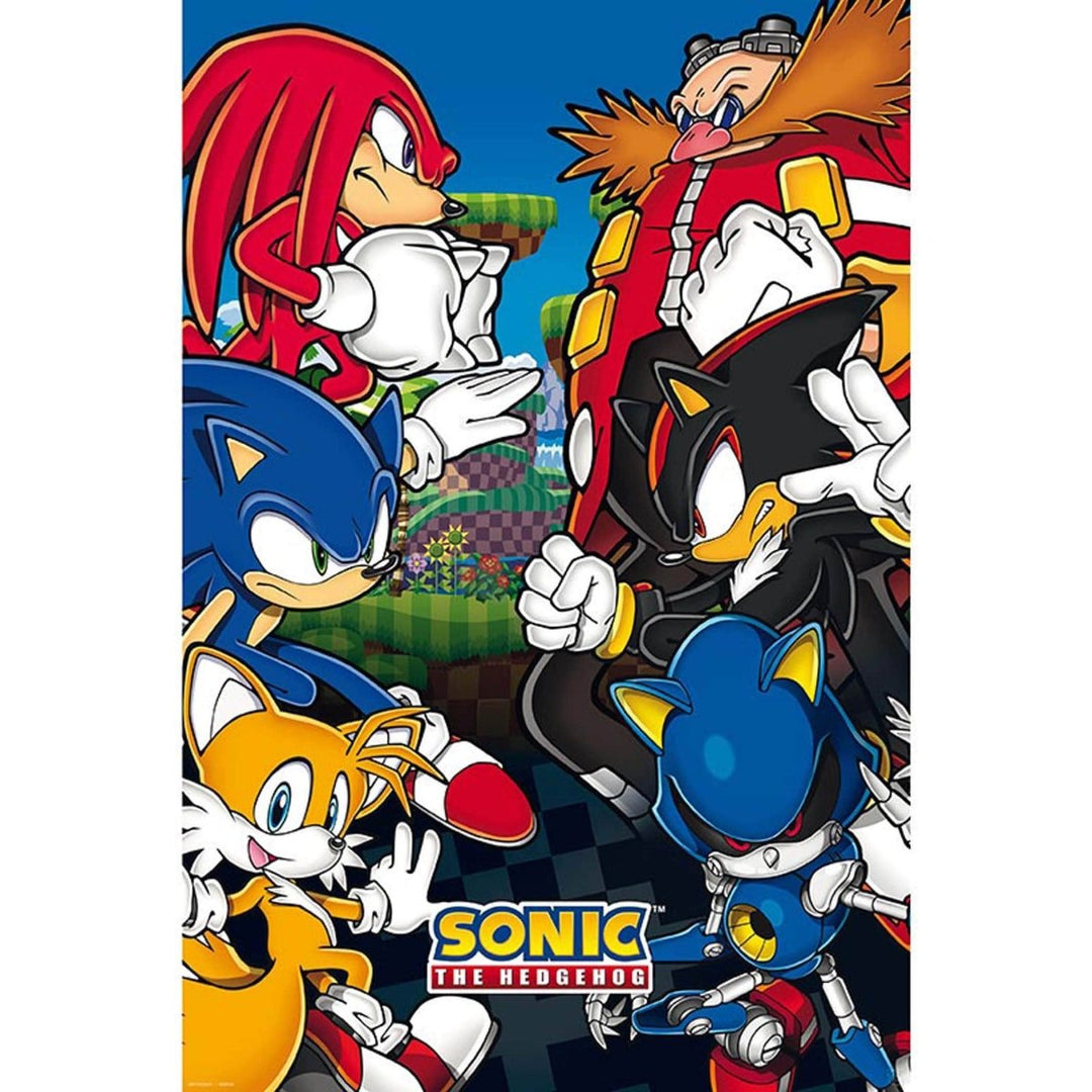 Sonic Plakat Team Sonic - Supernerds