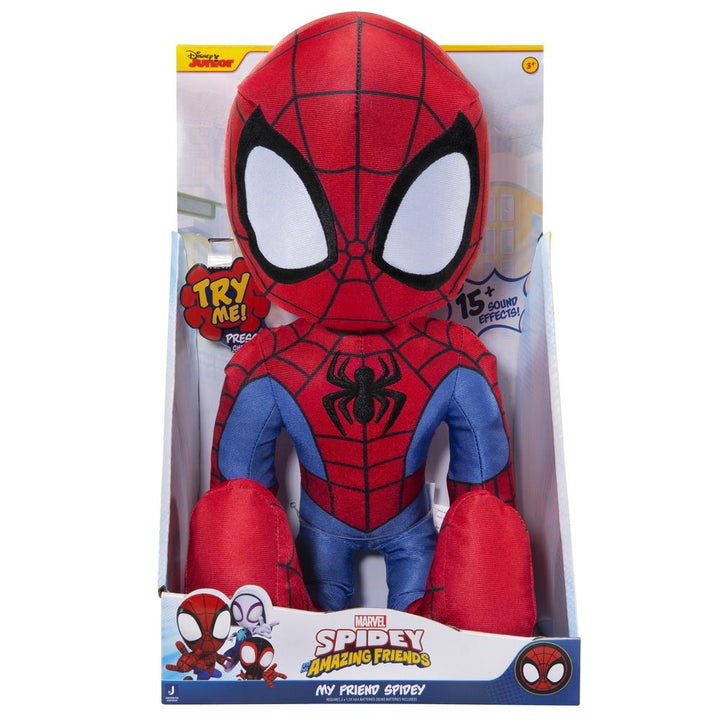 Spider-Man Bamse m/Lyd 40 cm - Supernerds