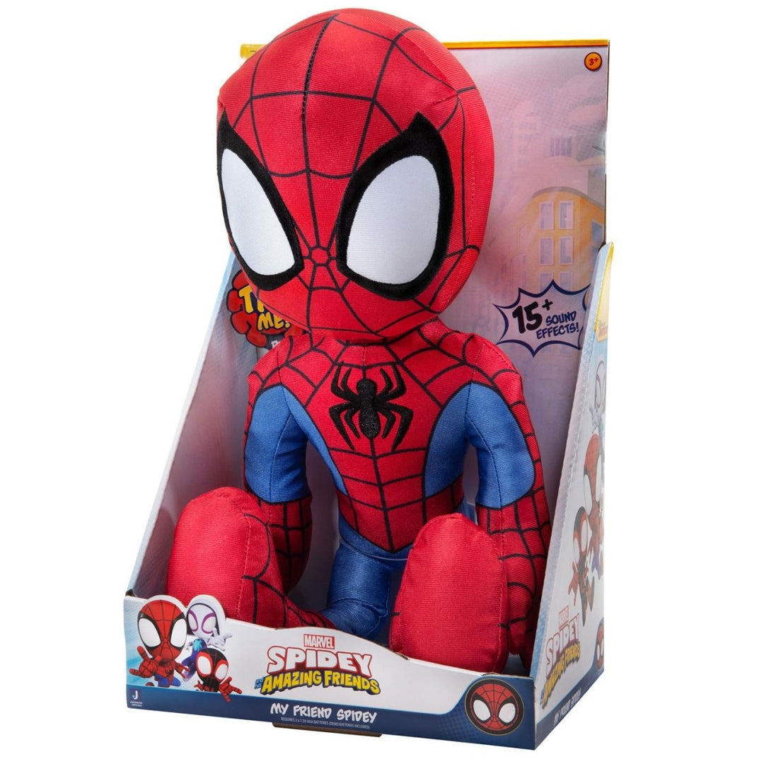 Spider-Man Bamse m/Lyd 40 cm - Supernerds