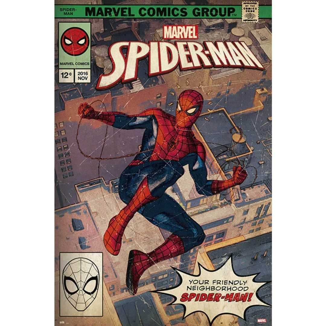 Spider-Man Plakat Comic Front - Supernerds