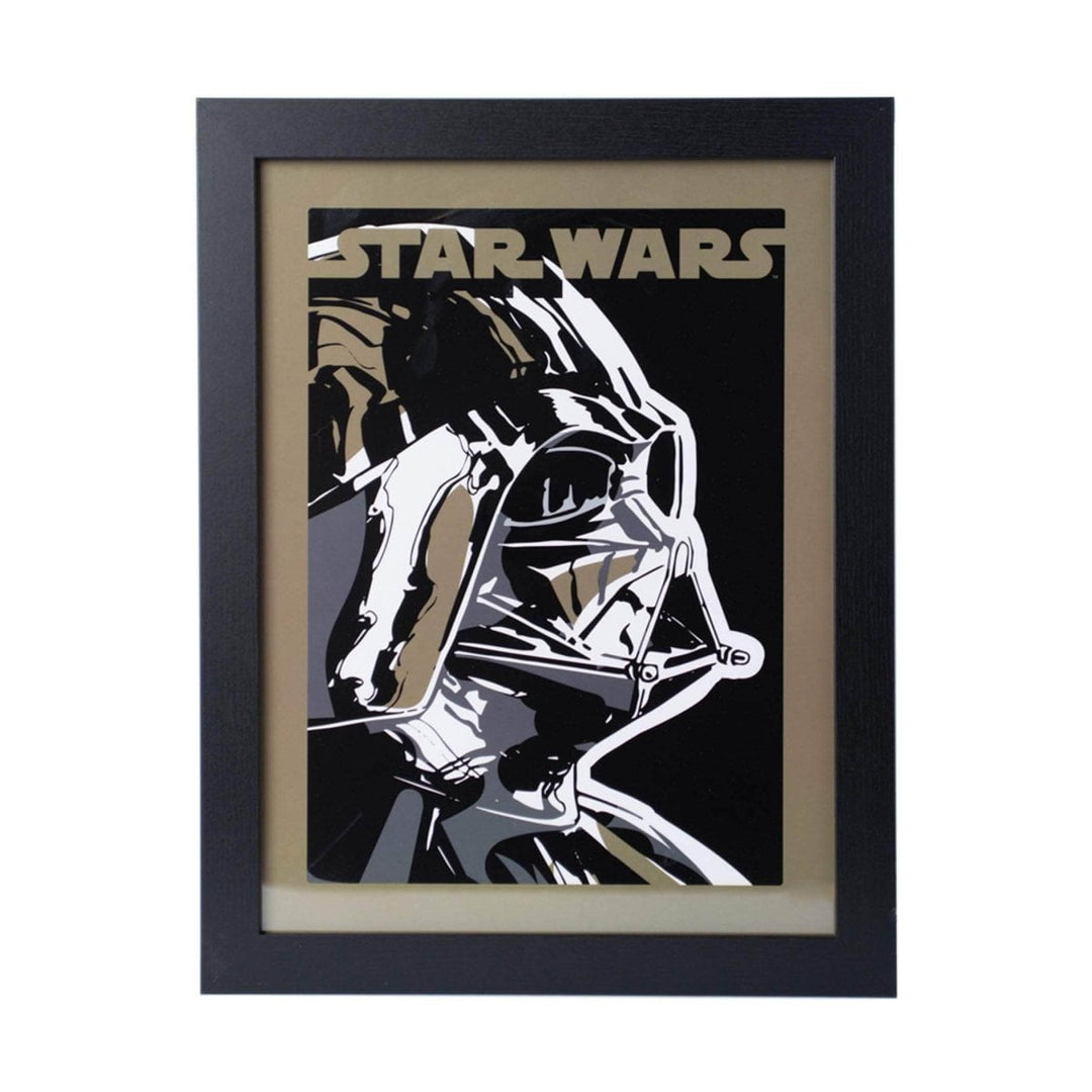 Star Wars Innrammet Bilde 30 x 40 cm Darth Vader - Supernerds