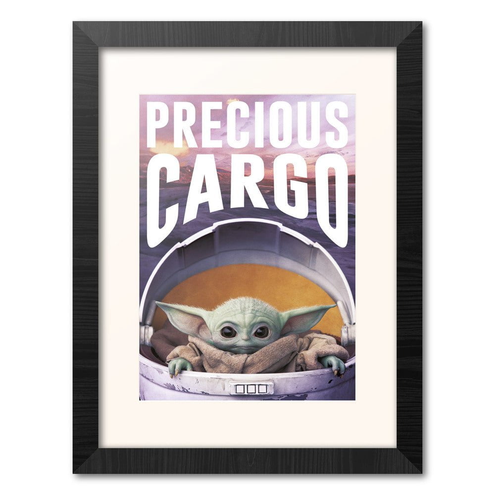 Star Wars Innrammet Bilde 30 x 40 cm Precious Cargo - Supernerds
