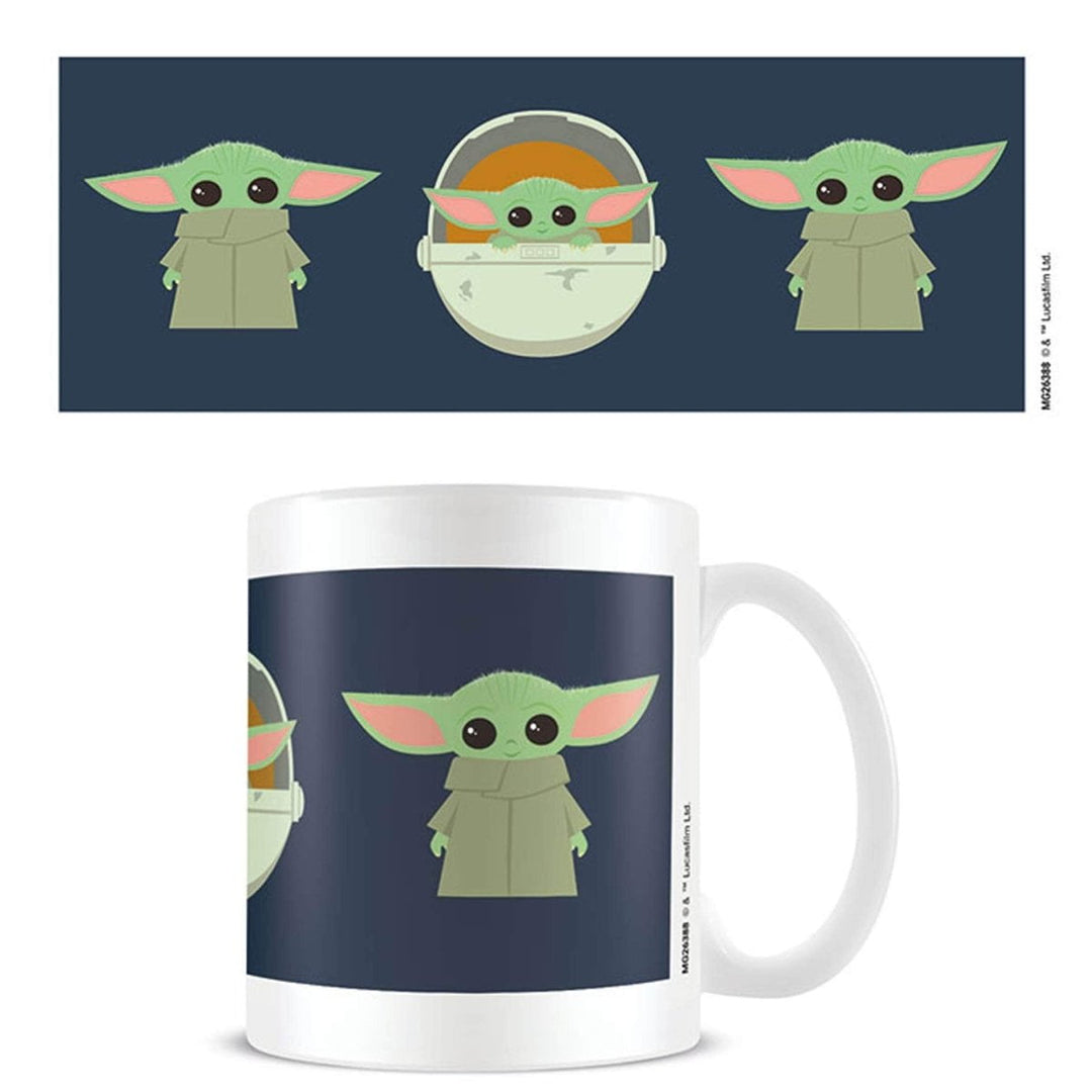 Star Wars Kopp Baby Yoda Illustration - Supernerds