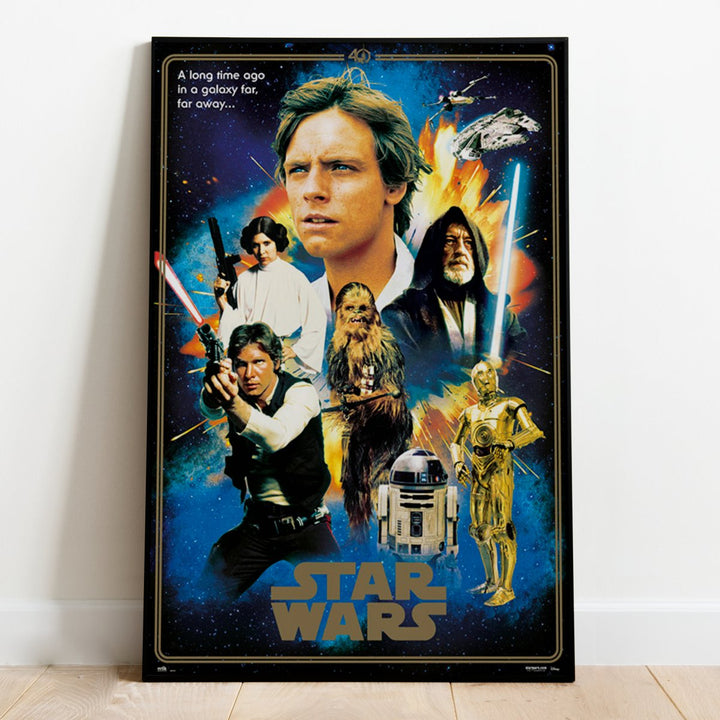 Star Wars Plakat Anniversary Heroes - Supernerds