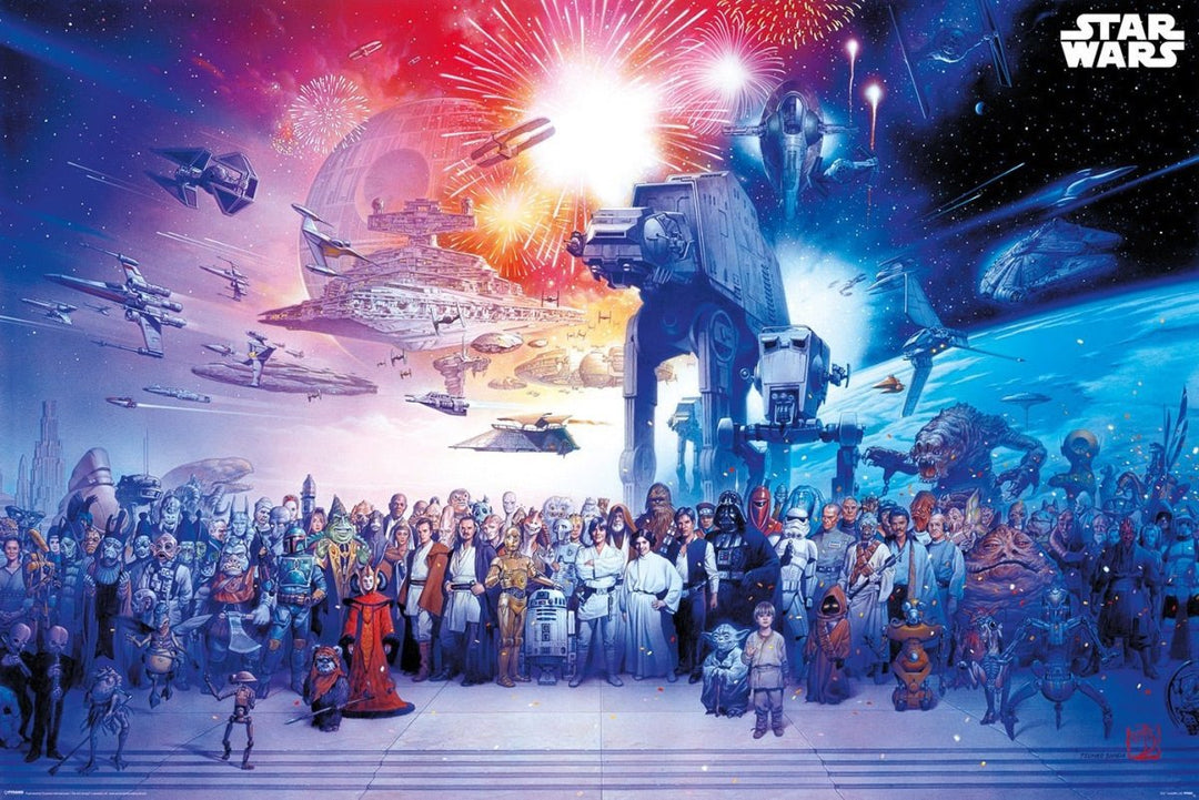 Star Wars Plakat Legacy Characters Maxi - Supernerds