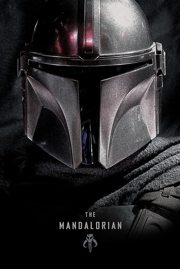 Star Wars Plakat Mandalorian Helmet - Supernerds