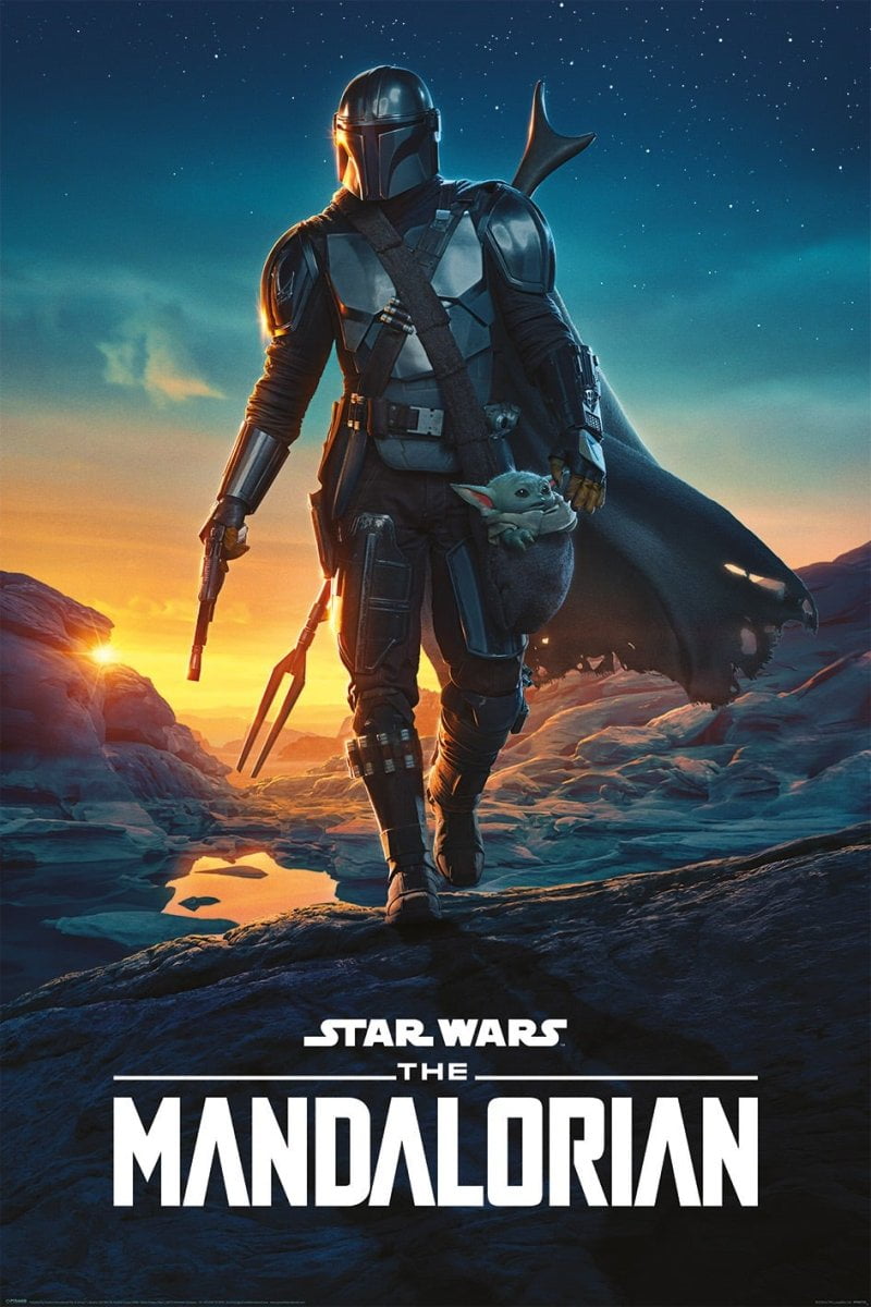 Star Wars Plakat Mandalorian Nightfall - Supernerds