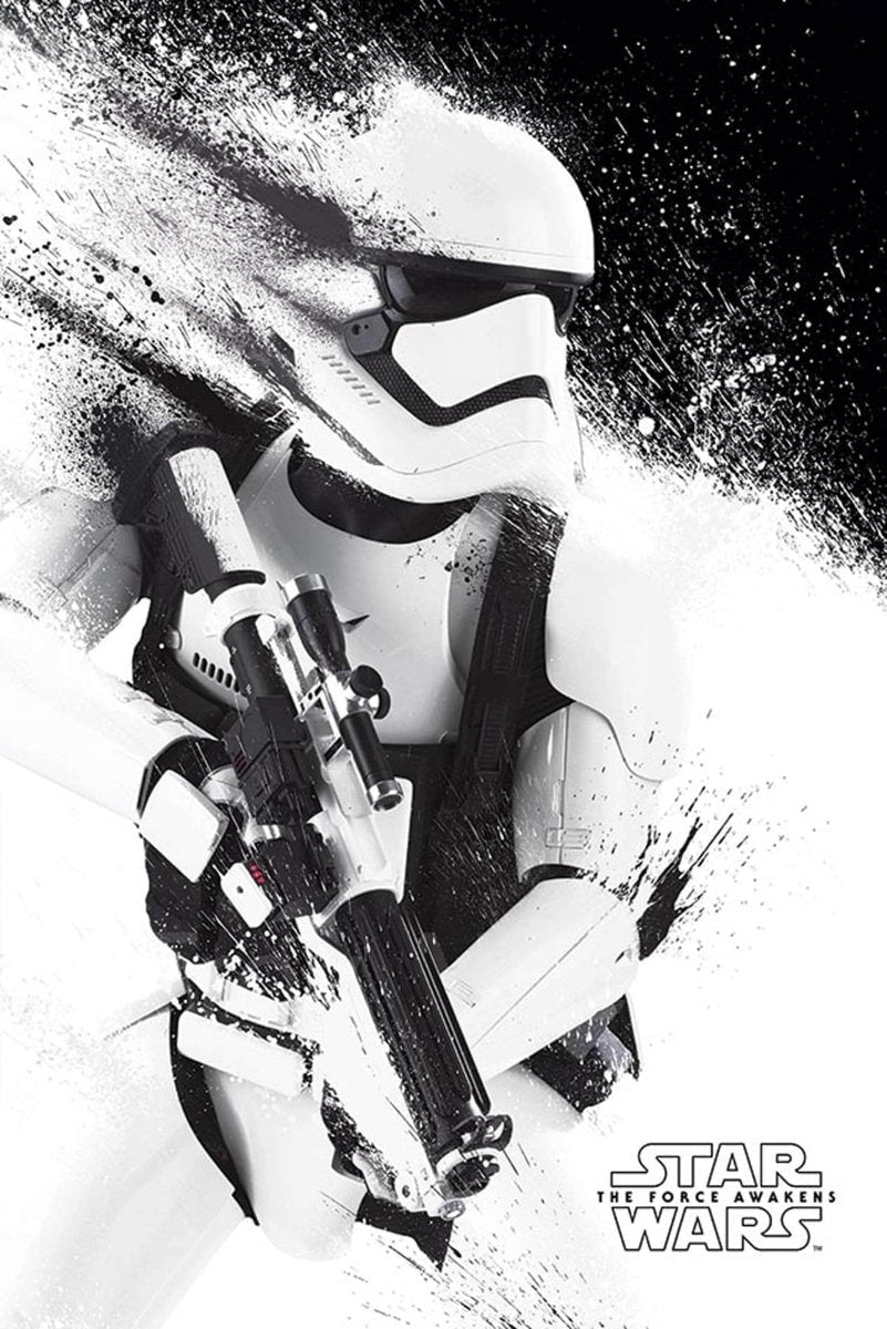 Star Wars Plakat Stormtrooper Paint - Supernerds