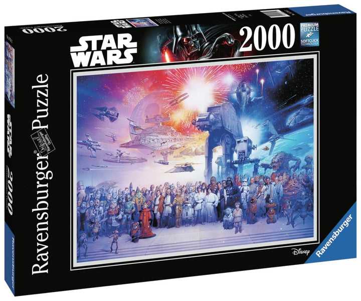 Star Wars Puslespill 2000 brikker Legacy Characters - Supernerds