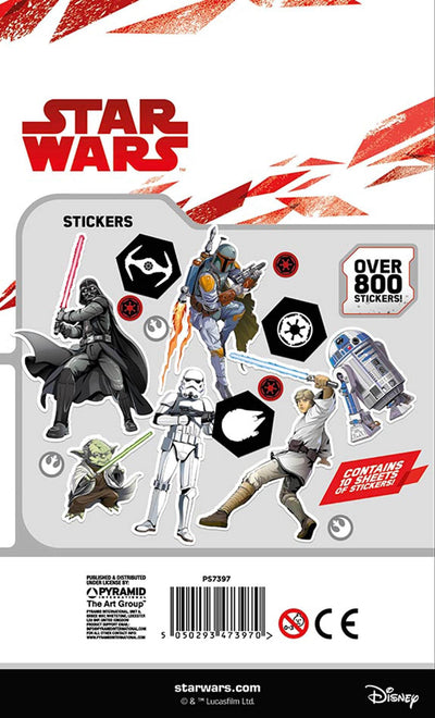 Star Wars Klistremerker 800-pk Decorative Stickers