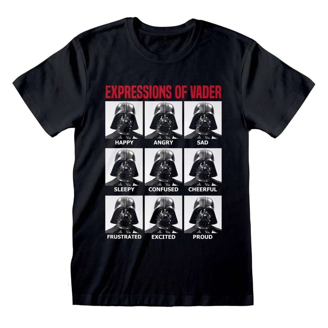 Star Wars T-skjorte Expressions of Vader - Supernerds