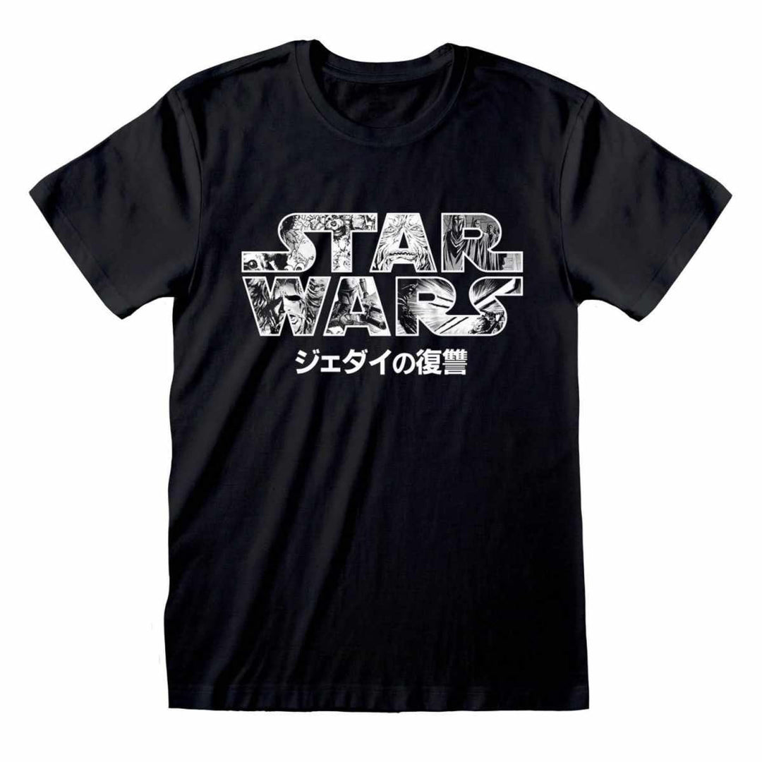 Star Wars T-skjorte Manga Logo - Supernerds