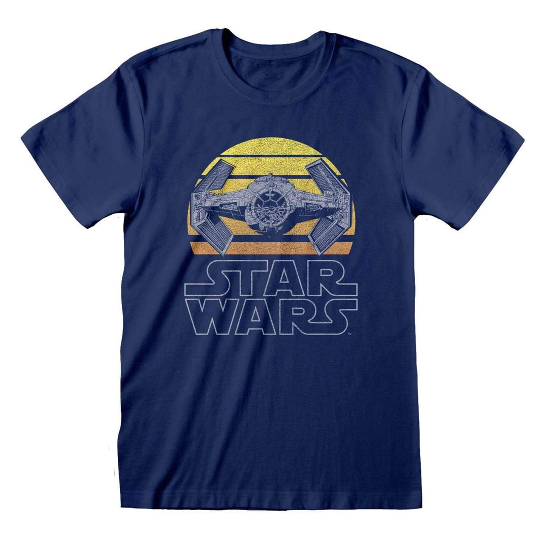 Star Wars T-skjorte Tie Fighter Moon - Supernerds