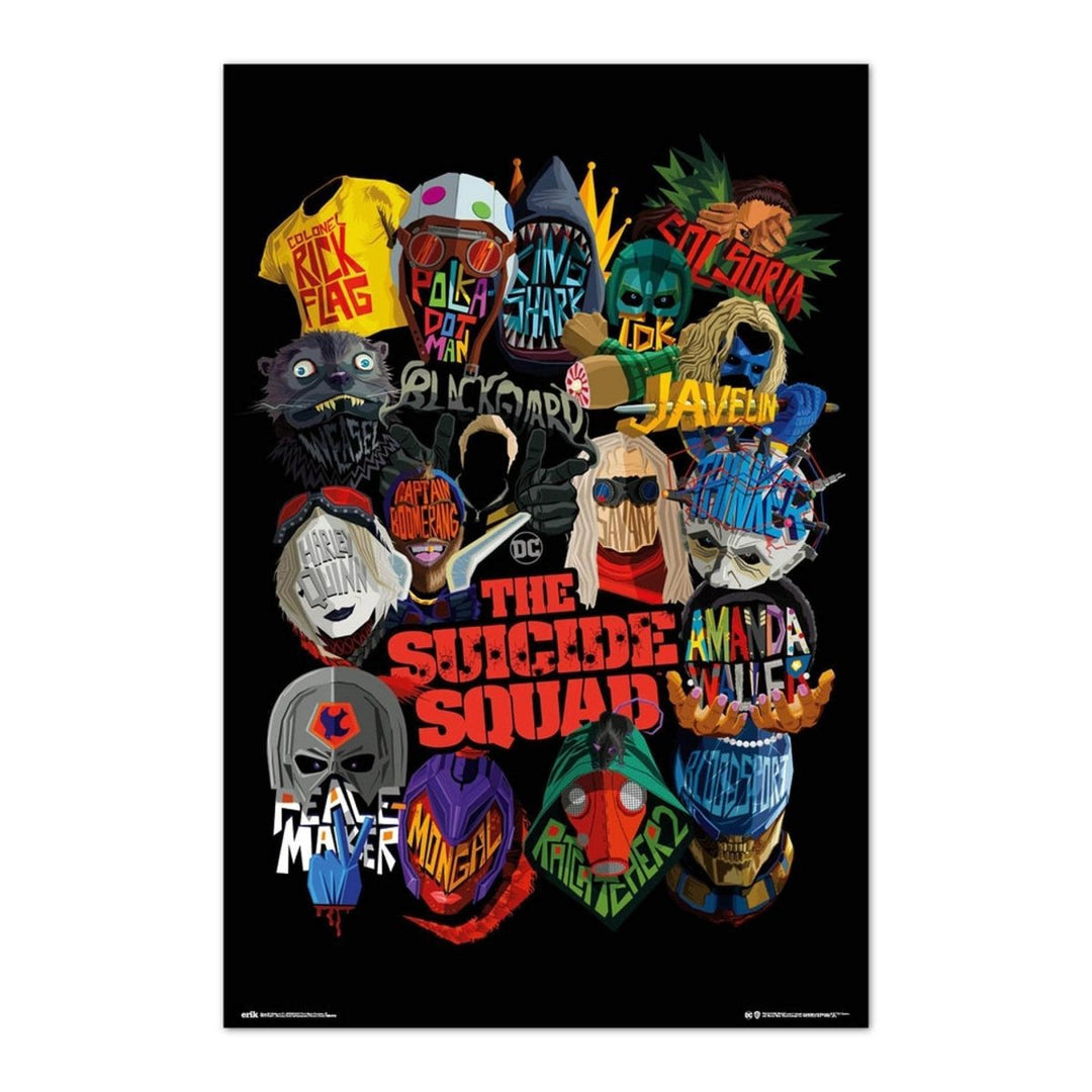 Suicide Squad Plakat Graphics - Supernerds
