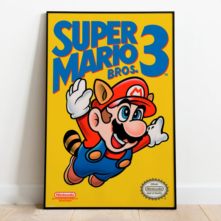 Super Mario Bros 3 Plakat - Supernerds