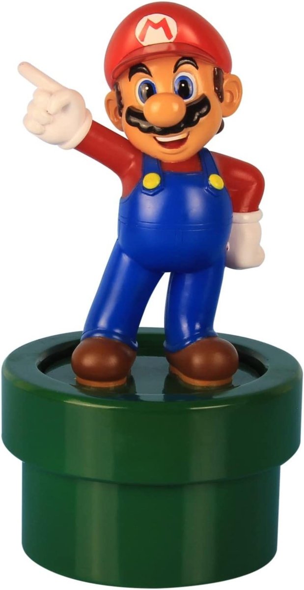 Super Mario Lampe Med Lyd - Supernerds