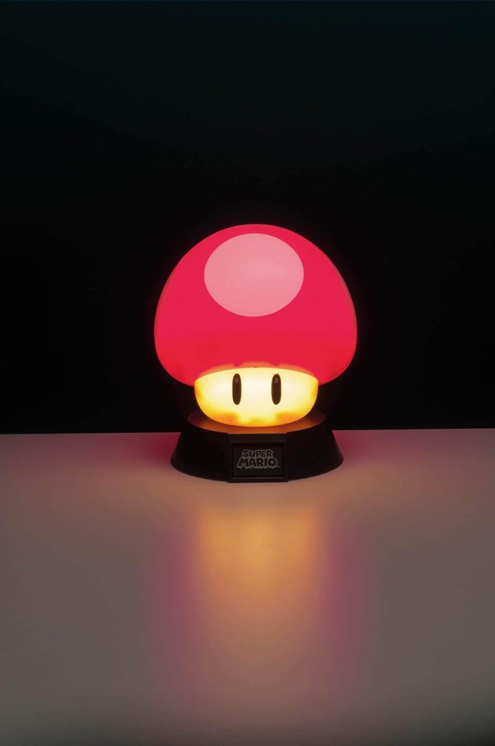 Super Mario Lampe Rød Sopp - Supernerds