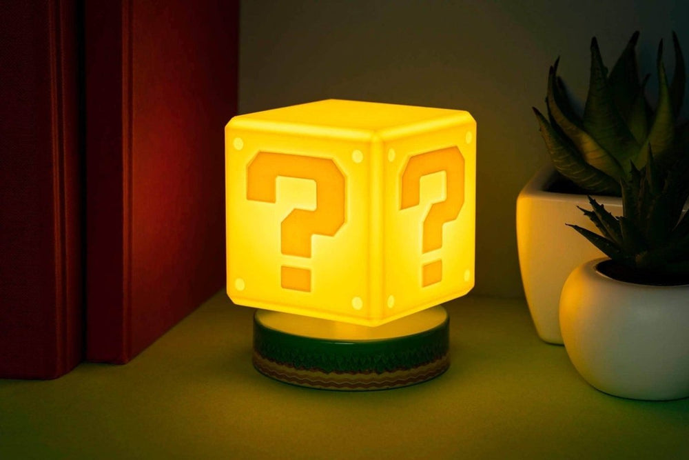 Super Mario Lampe Spørsmålsblokk - Supernerds