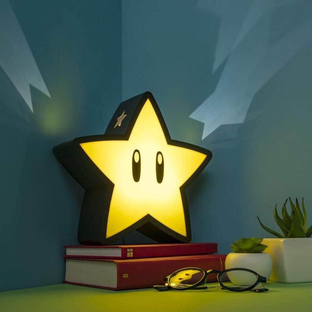 Super Mario Lampe Super Star Projektor - Supernerds