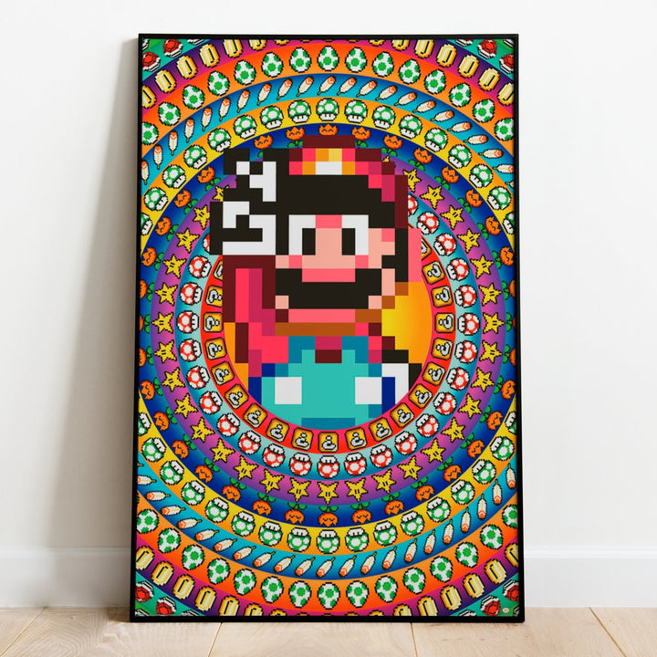 Super Mario Plakat Power Ups - Supernerds