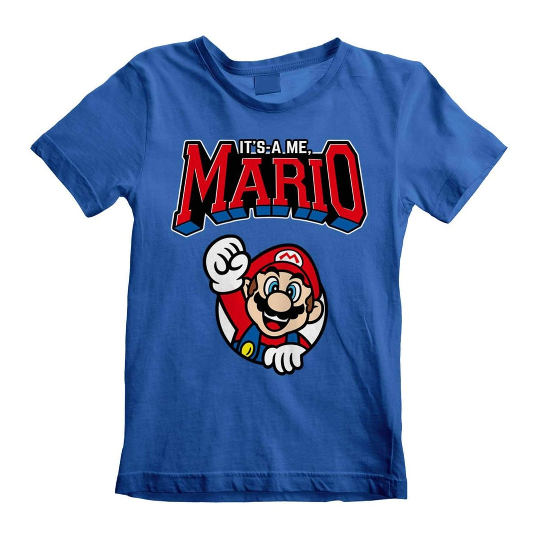 Super Mario T-skjorte Varsity - Supernerds