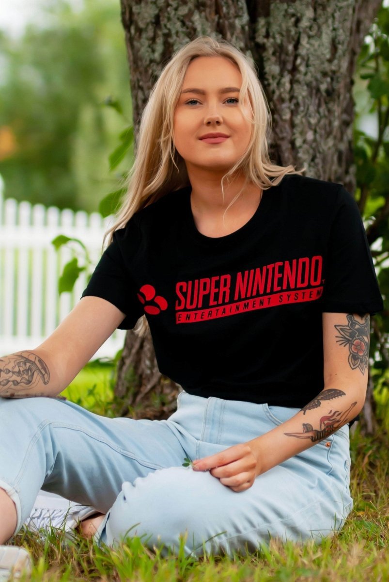 Super Nintendo T-skjorte - Supernerds