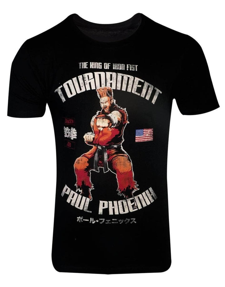 Tekken T-skjorte Paul Phoenix - Supernerds