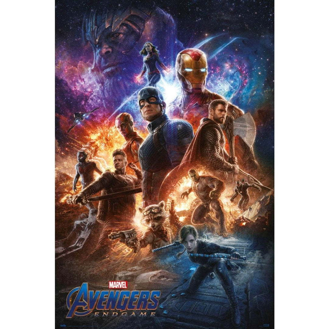 The Avengers End Game Plakat Lineup - Supernerds