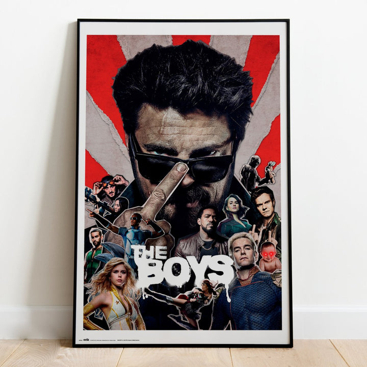 The Boys Plakat Season 2 - Supernerds