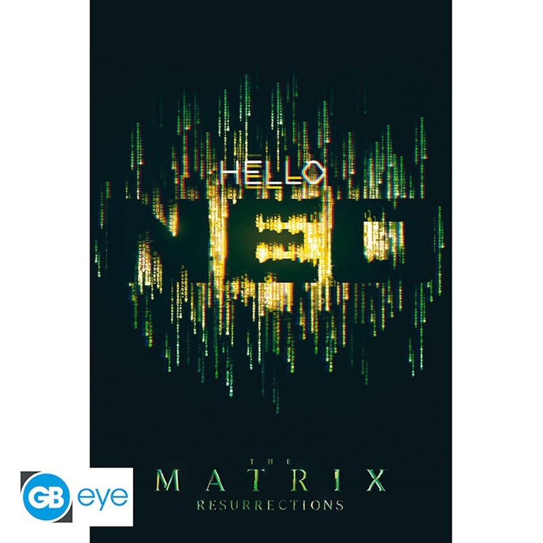 The Matrix Plakat Hello Neo - Supernerds