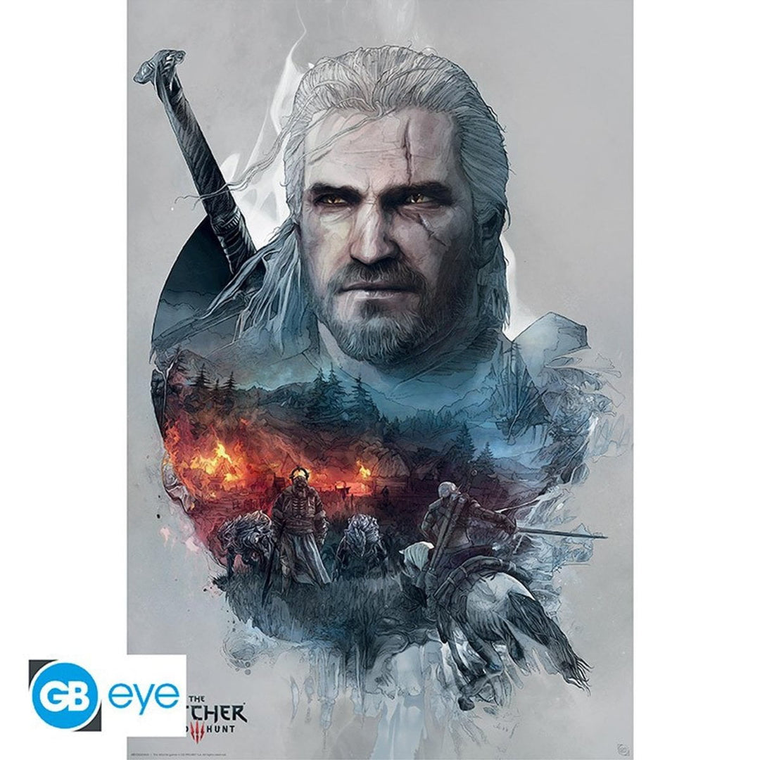 The Witcher Plakat Geralt - Supernerds