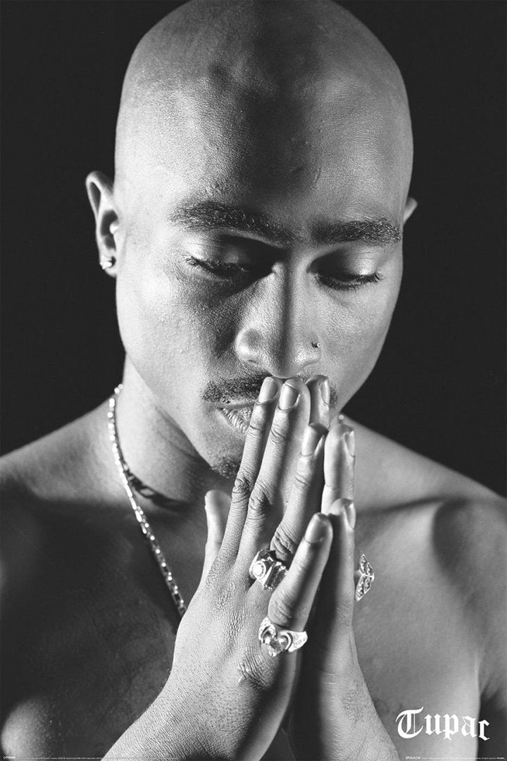 Tupac Plakat Pray - Supernerds