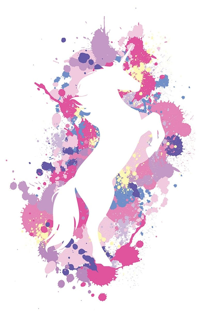 Unicorn Silhouette Plakat - Supernerds