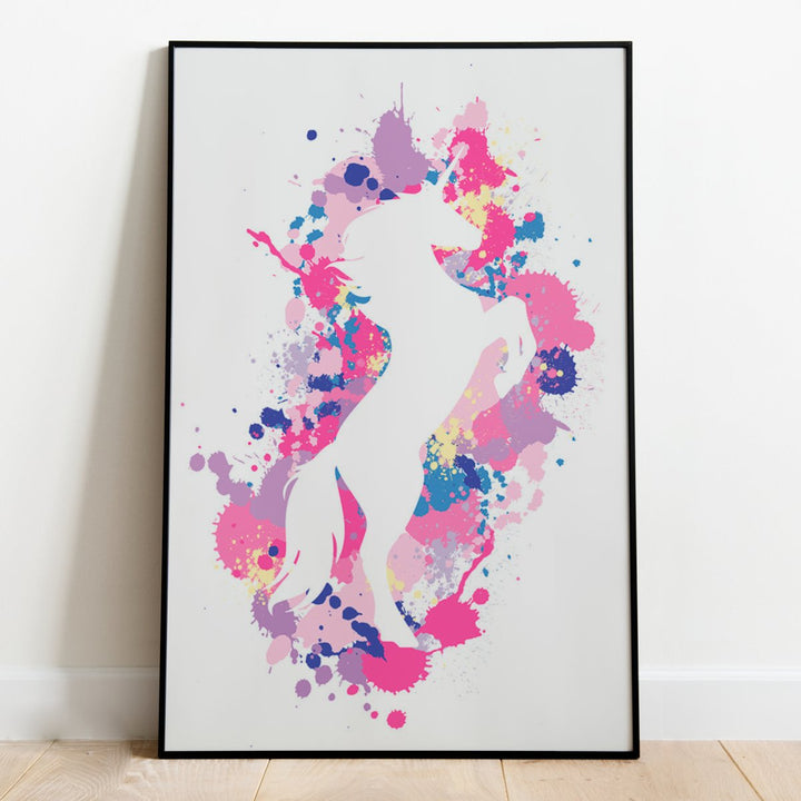 Unicorn Silhouette Plakat - Supernerds