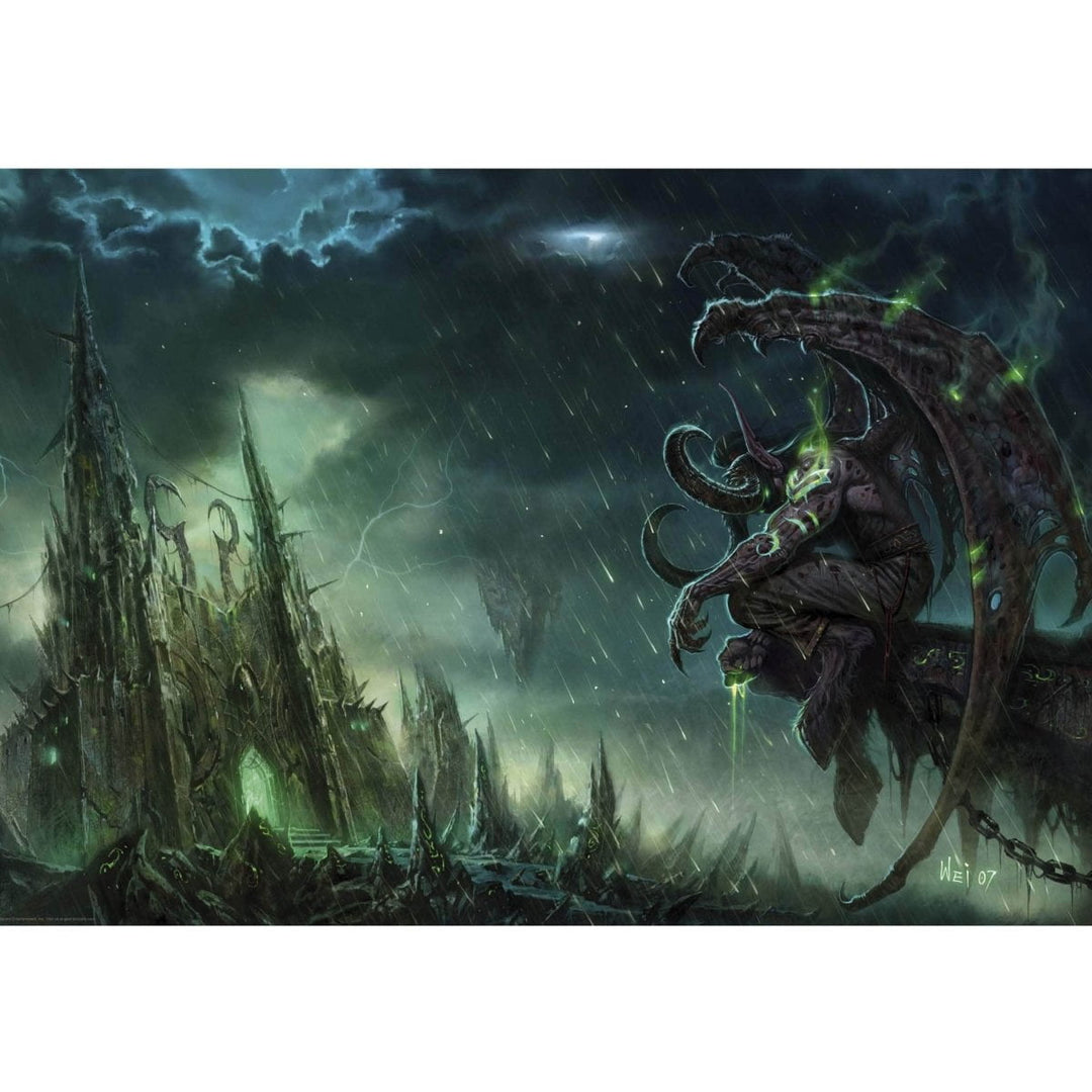 World of Warcraft Plakat Illidan Stormrage - Supernerds