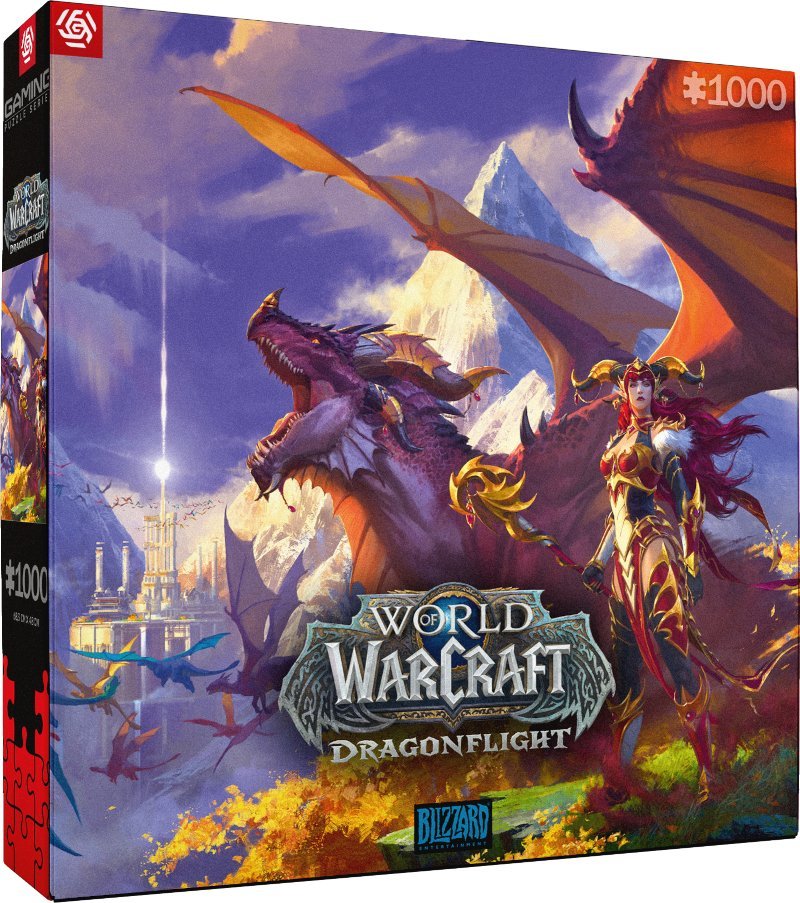 World of Warcraft Puslespill 1000 brikker Dragonflight - Supernerds