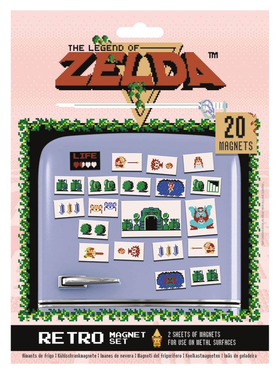 Zelda Kjøleskapmagneter Retro - Supernerds